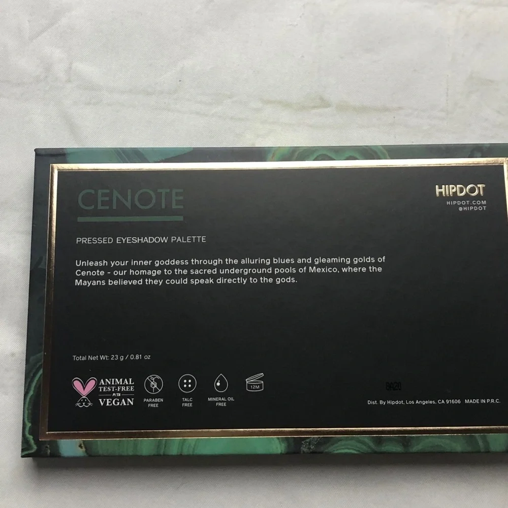 Hipdot Cenote eyeshadow palette New in‎ box